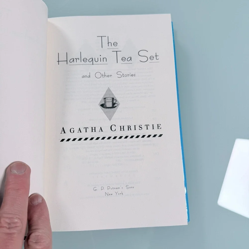 The Harlequin Tea Set- By Agatha Christie- 1st Edition- 1st Printing H/C D/J